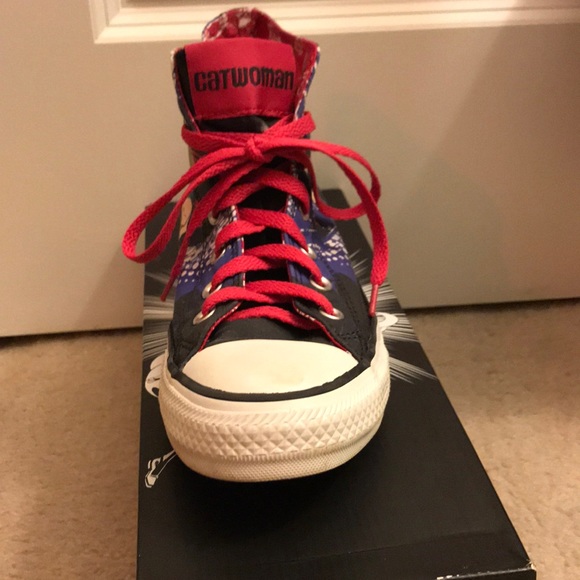 Converse Shoes Size 8 Womens Converse Dc Catwoman Shoe Poshmark